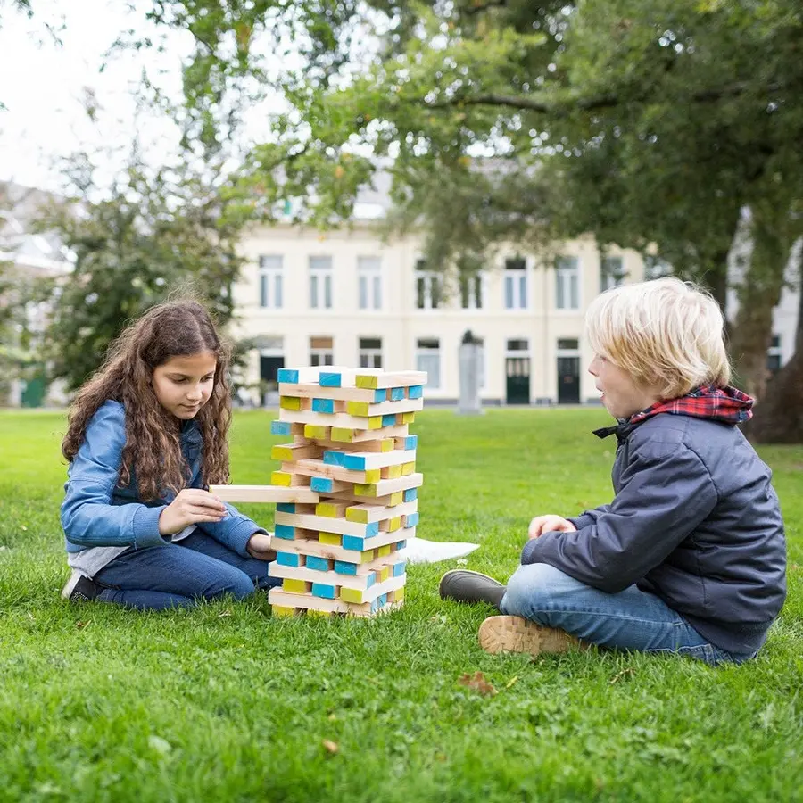 Stort jengaspel Jenga - Stapelspel 