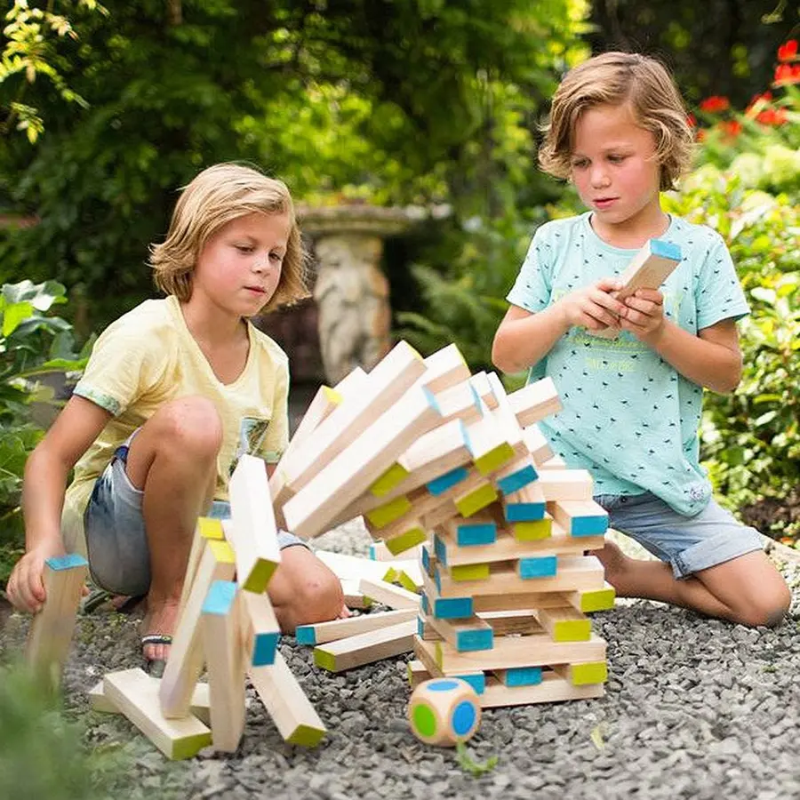 Stort jengaspel Jenga - Stapelspel 