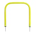 B&#229;ge med jordspjut | 50x60x3,3 cm Passningsb&#229;ge f&#246;r fotboll
