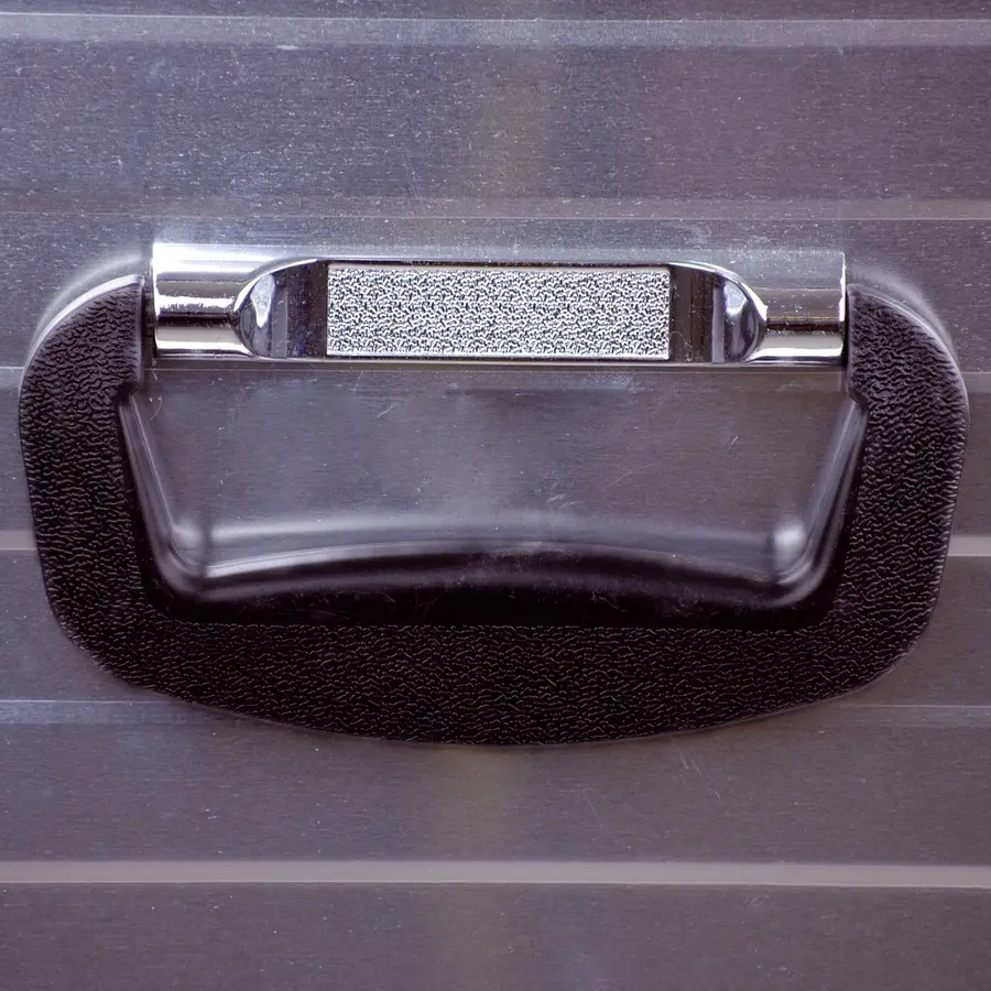 Förvaringslåda / väska i aluminium 80x36x54 cm 