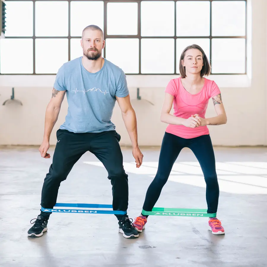 Miniband - kort, runt träningsband 1 st | Hard styrka 