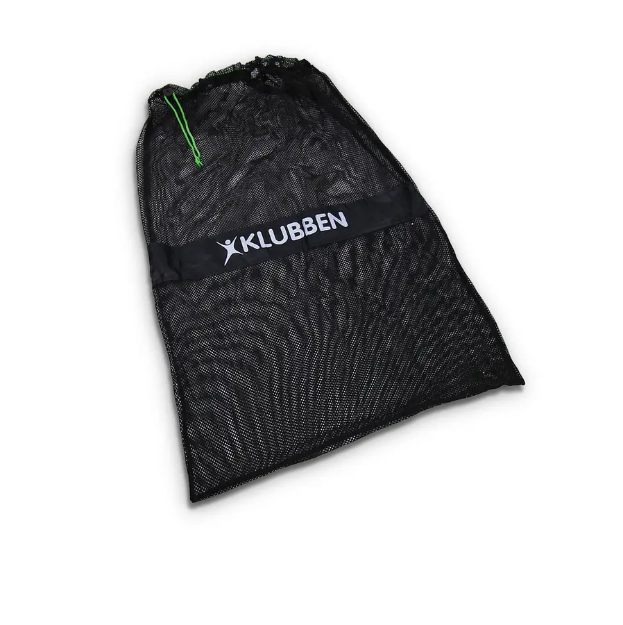 Nettingbag mesh deluxe svart Utstyrsnett til oppbevaring 90x60 cm 