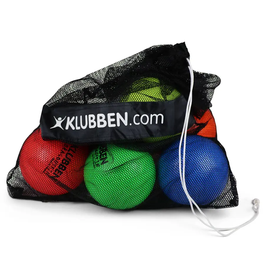 Nettingbag mesh deluxe svart Utstyrsnett til oppbevaring 90x60 cm 
