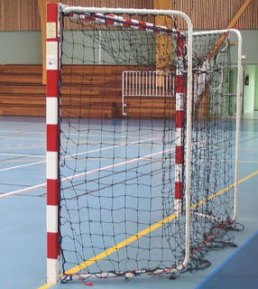 Handbollsmål 3x2m Competition set 2 st | Vikbara nätbågar | Fångstnät