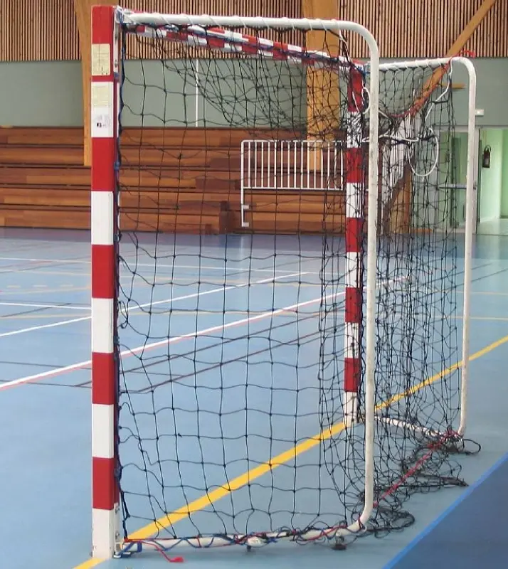 Handbollsmål 3x2m Competition set 2 st | Vikbara nätbågar | Fångstnät 