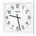 Peweta väggklocka analog 40x40 Batteridrevet | Fukttålig (IP54)