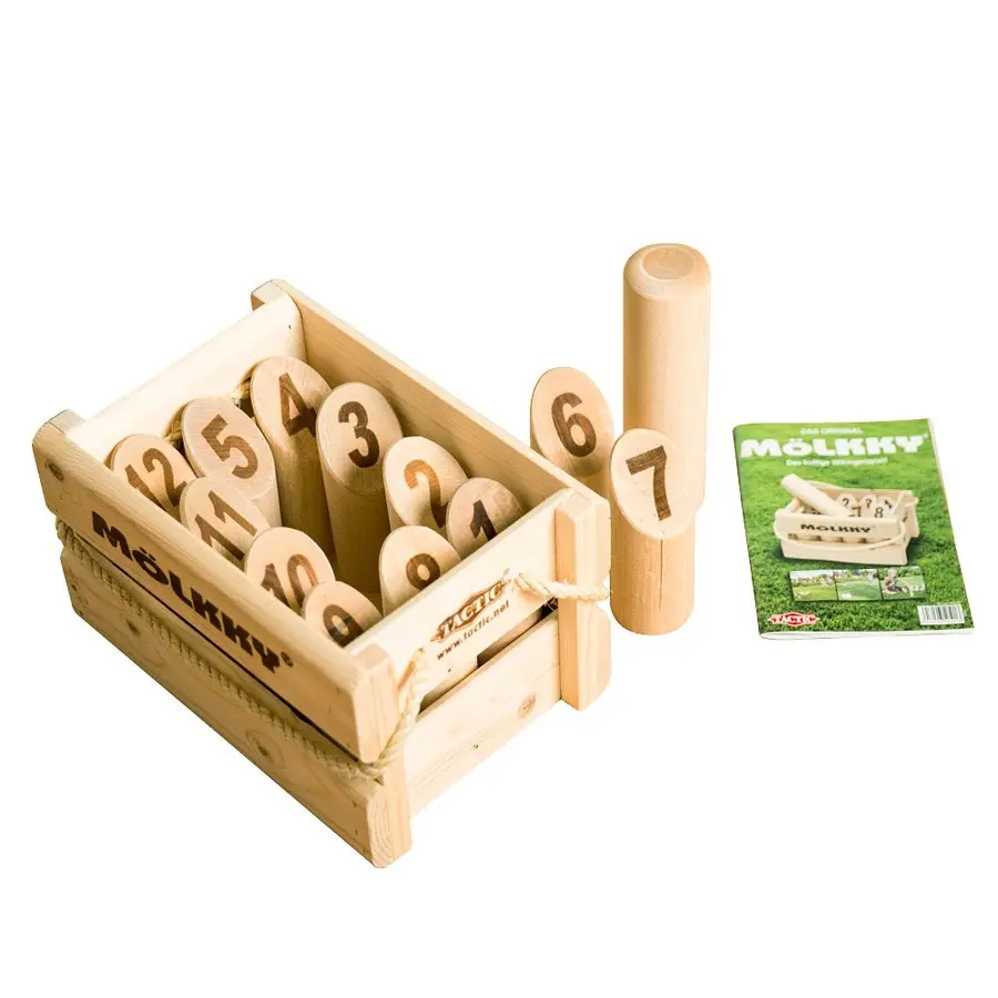 Nummerkubb Mölkky Kubbspel 2-6 personer 