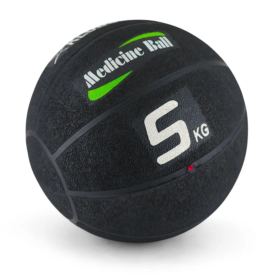 Medisinball Klubben 5 kg ø 27 cm | Gummiball med godt grep 