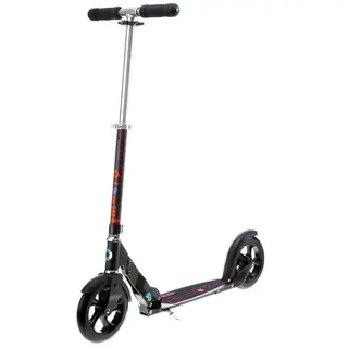 Kickbike Micro Black Sparkcykel | Svart | Fr&#229;n 10 &#229;r
