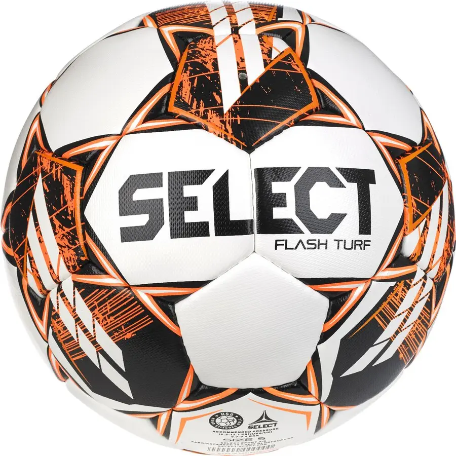 Fotboll Select Flash Turf 5 V23 Kvalitetsboll för konstgräs Strl 5 