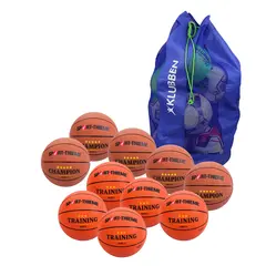 Basketbollset ungdom strl. 5 (10 st) Basketboll f&#246;r inom och utomhusbruk