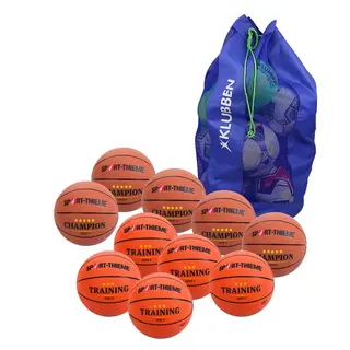 Basketbollset ungdom strl. 5 (10 st) Basketboll för inom och utomhusbruk