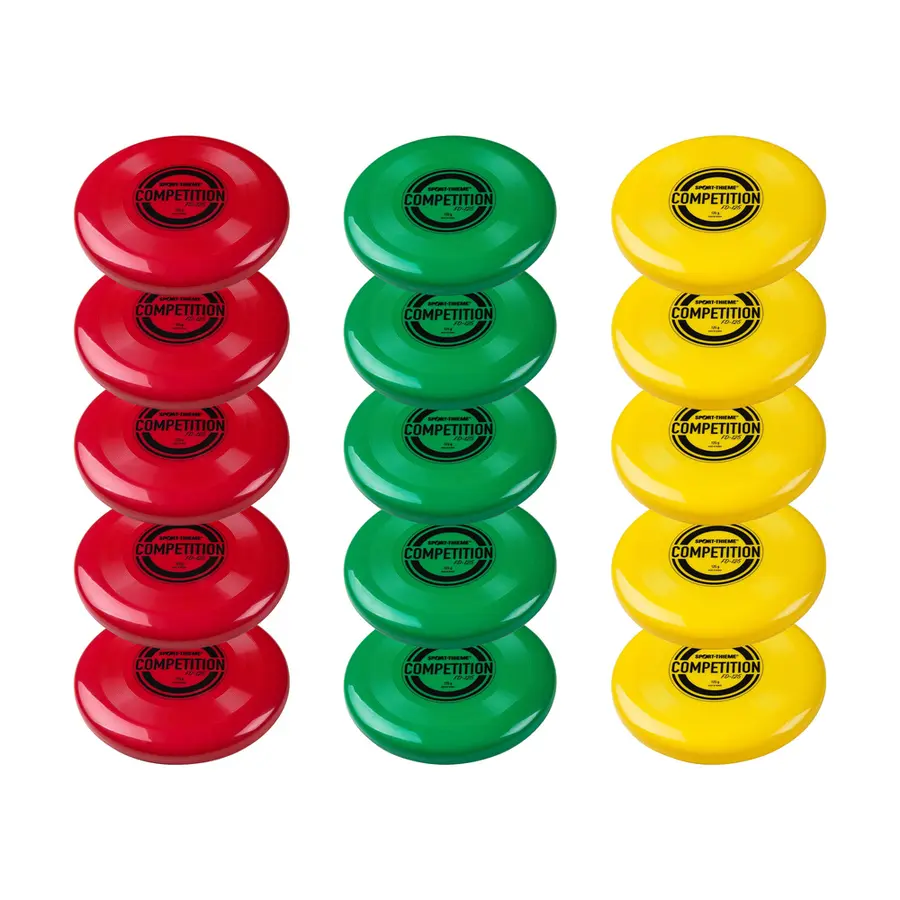 Frisbee FD 125 gram 15 st. Klassuppsättning 