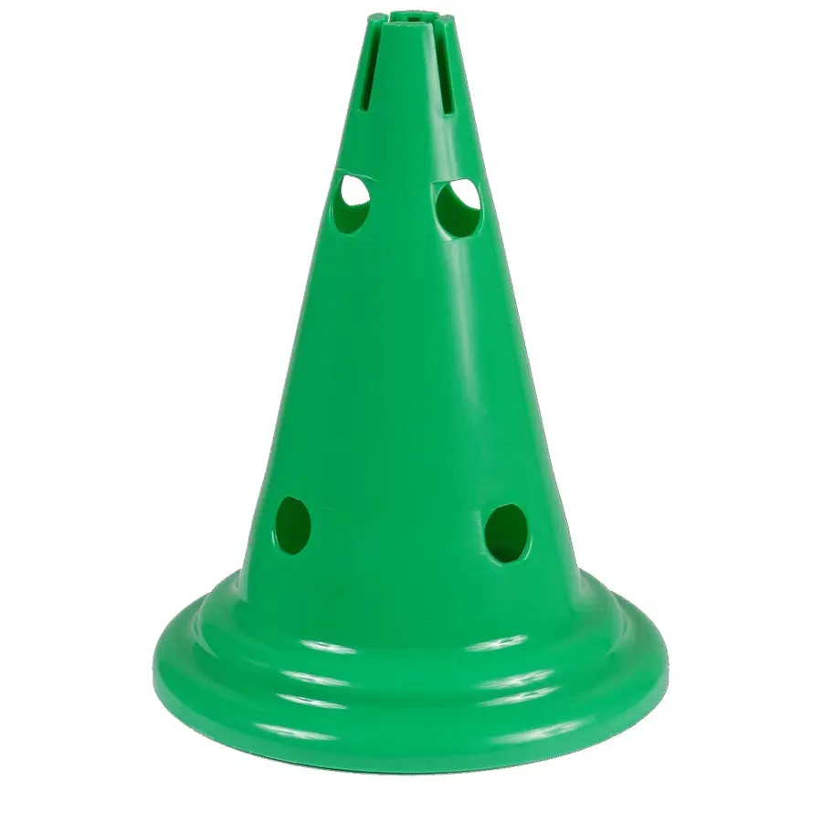 Multikon med hål 30 cm | 8 hål | Grön 