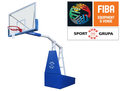 Basketballstativ MiniShot Portabel | Høydejustering | FIBA nivå 3