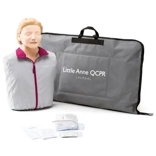 Lilla Anne QCPR livräddningsdocka Inklusive väska