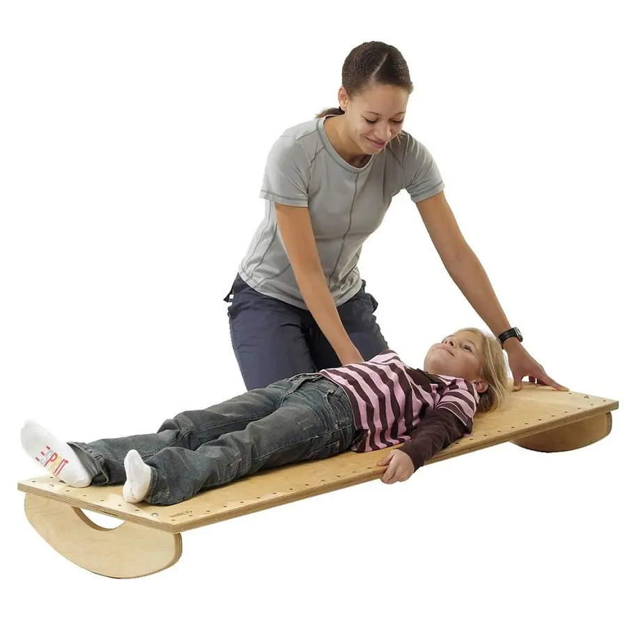 Balansbräda Pedalo Maxi Stor gungbräda i trä| 150 x 45 cm 
