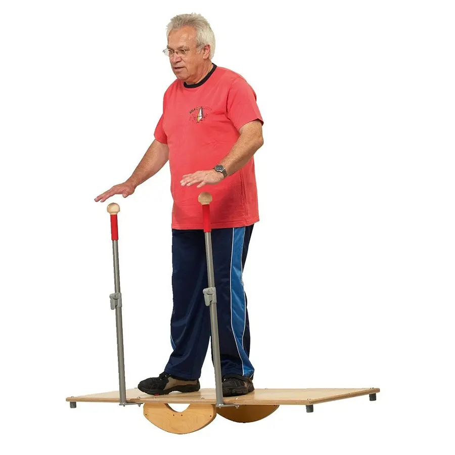 Balansbräda Pedalo Maxi Stor gungbräda i trä| 150 x 45 cm 