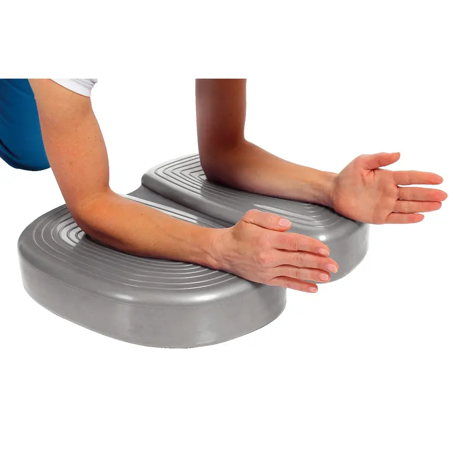 Togu Aero-Step Pro ( Farge = Sølv-grå ) Dubbel balansdyna | Silver 