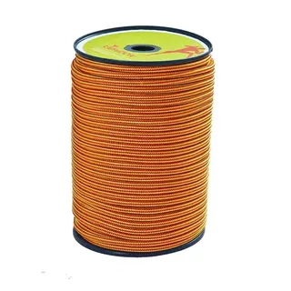 Kl&#228;tterrep Tendon Accessory Cord 6 mm Rulle med 100 m rep- r&#246;d / orange