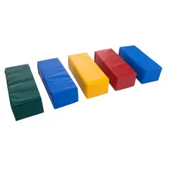 Skumklossar | Sensoriska balansklossar 50x20 cm | Klossar till motorikbanor 