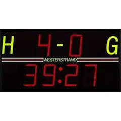 Resultattavla Scoreboard Football F300B Tr&#229;dl&#246;s | Fj&#228;rrkontroll | 170x90x11 cm