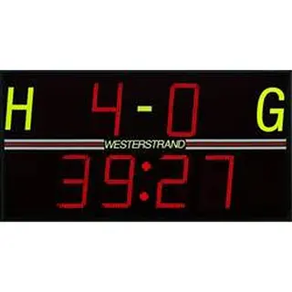 Resultattavla Scoreboard Football F300B Trådlös | Fjärrkontroll | 170x90x11 cm