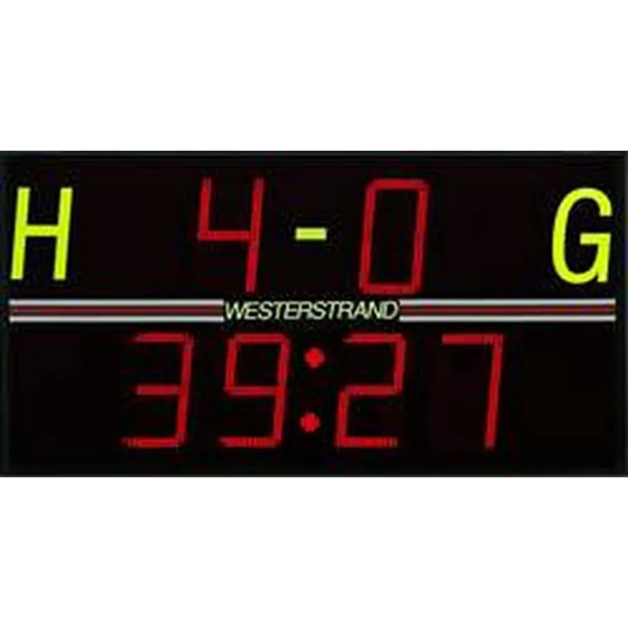 Resultattavla Scoreboard Football F300B Trådlös | Fjärrkontroll | 170x90x11 cm 