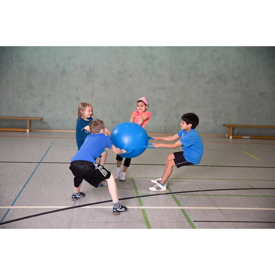 Dragkampsboll för 6 st personer Pilatesboll med handtag för dragkamp 
