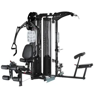 Multigym Gym M5 | 2 st viktmagasin Komplett träningsmaskin för 2 personer
