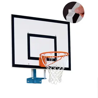Vegghengt basketkurv ST Komplett sett, høydejustering