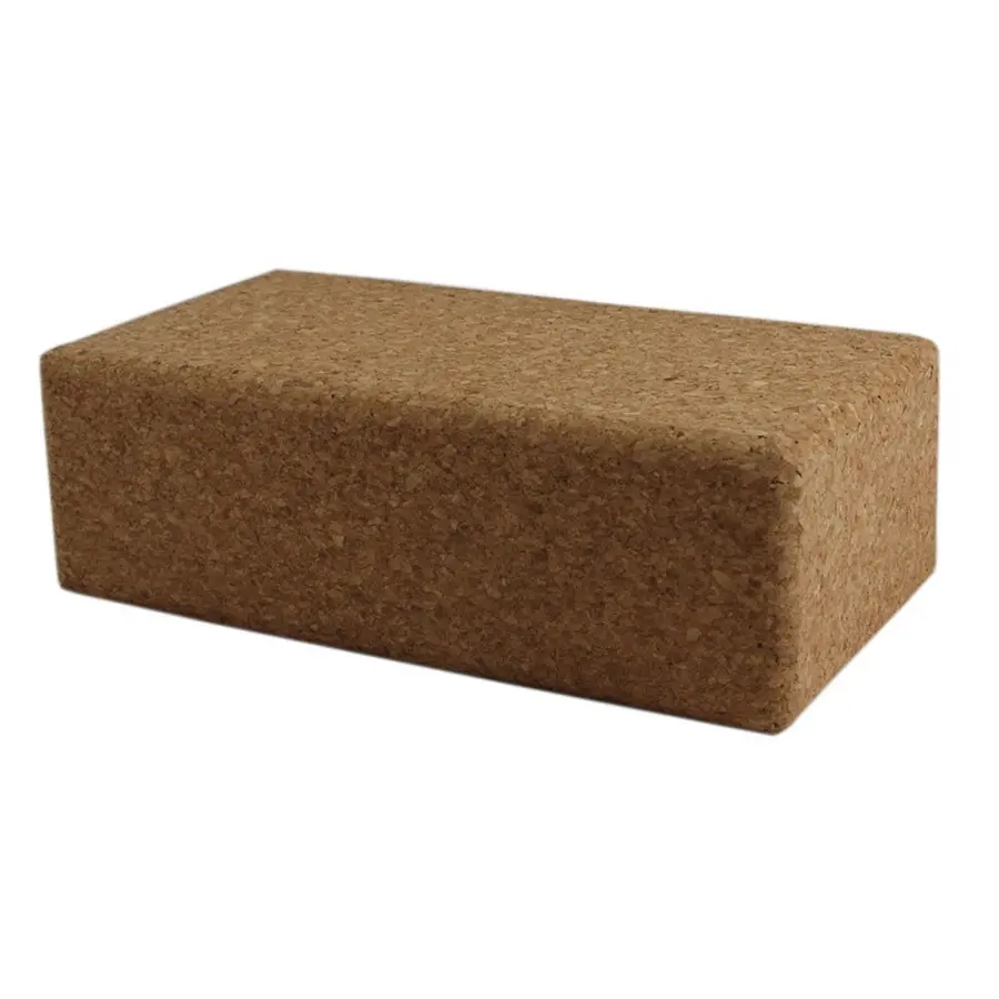 Yogablock i kork 230 x 120 x 75 mm 