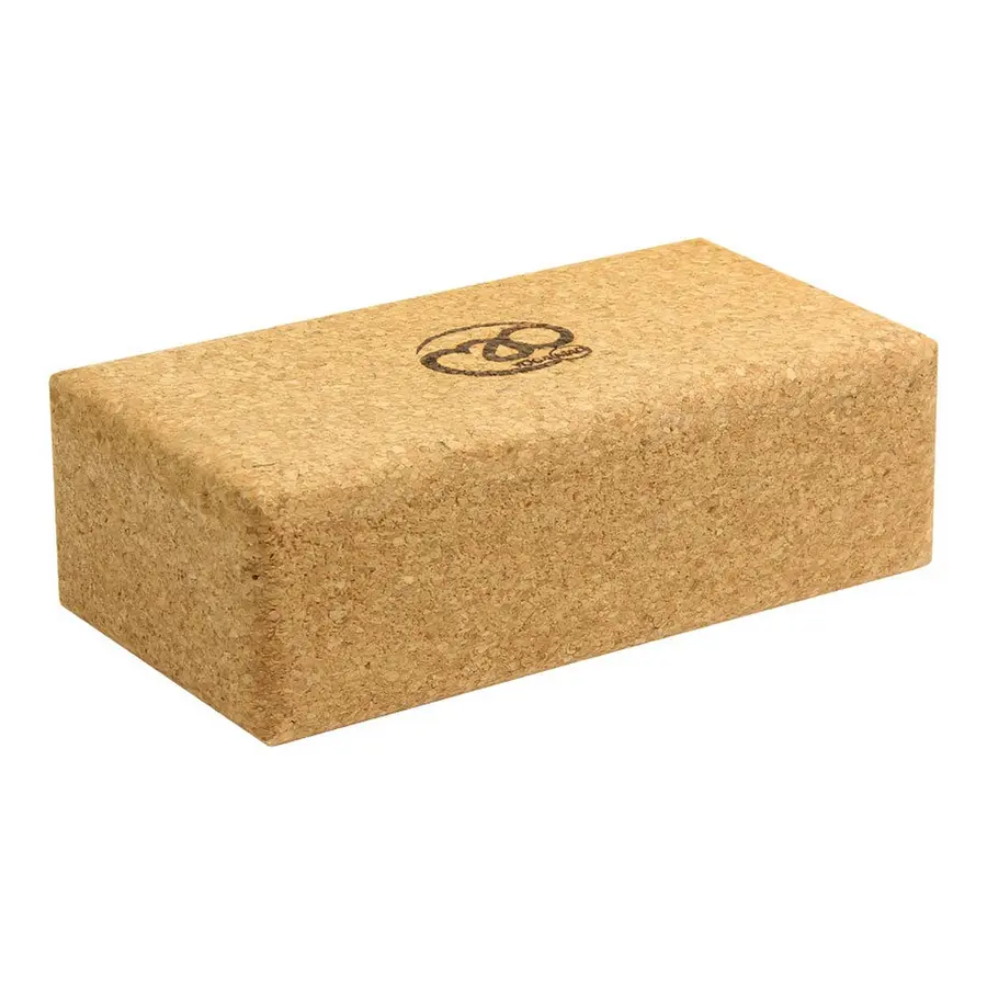 Yogablock i kork 230 x 120 x 75 mm 
