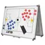 Taktiktavla Aluminium - Fotboll 60 x 90 cm | Ihopf&#228;llbar