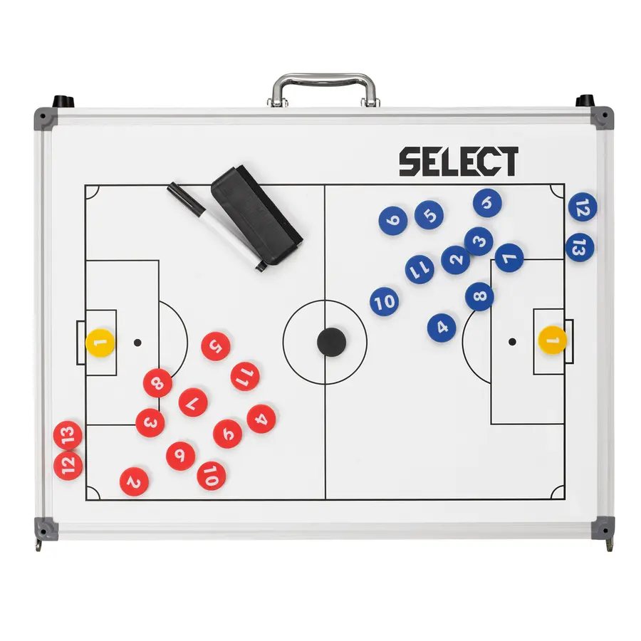 Taktiktavla Aluminium - Fotboll 60 x 90 cm | Ihopfällbar 
