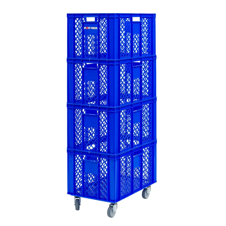 Förvaringsvagn | våtrum  | Noodles Vagn för flytpinnar | 60x40x135 cm 
