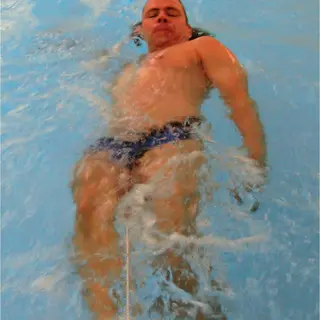 Aqua träningssnodd för simträning Stationär simning o jogging i bassängen