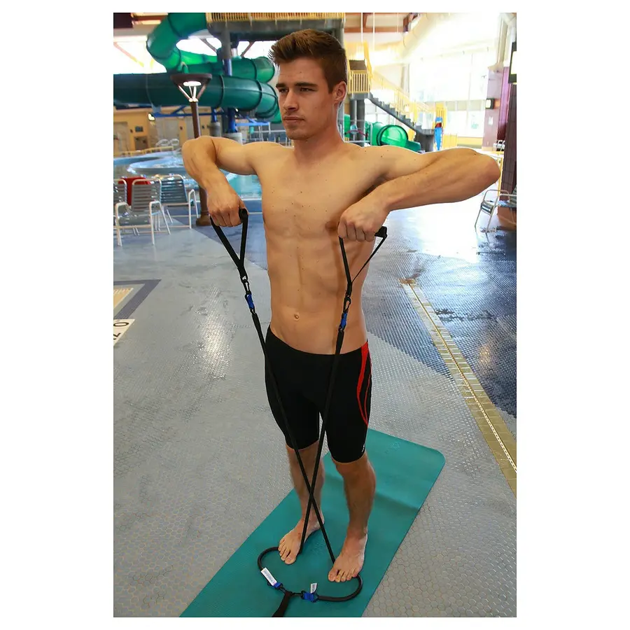 StrechCordz med handtag Grön Medium 