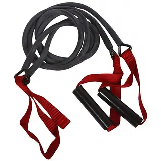 StrechCordz med handtag Röd Hård