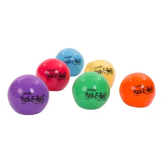 Kl&#228;mboll Yuck-E | 9 cm 6 bollar med gelfyllning