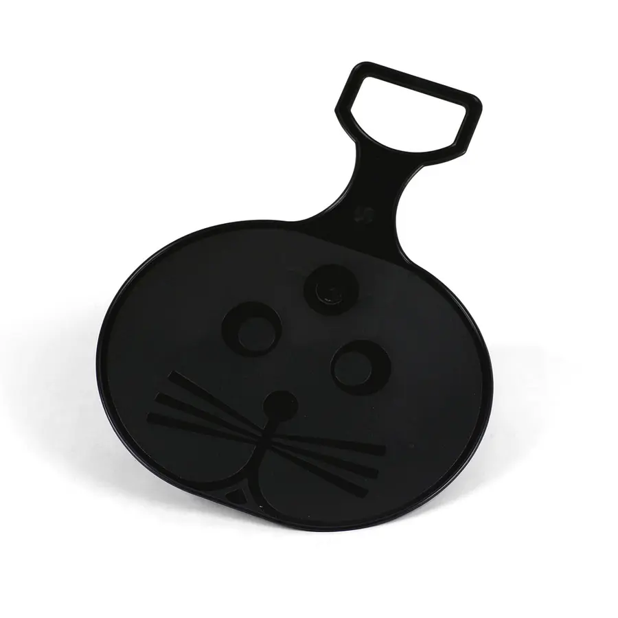 Stjärtlapp Slider Svart Mjuk, högkvalitativ plast! 