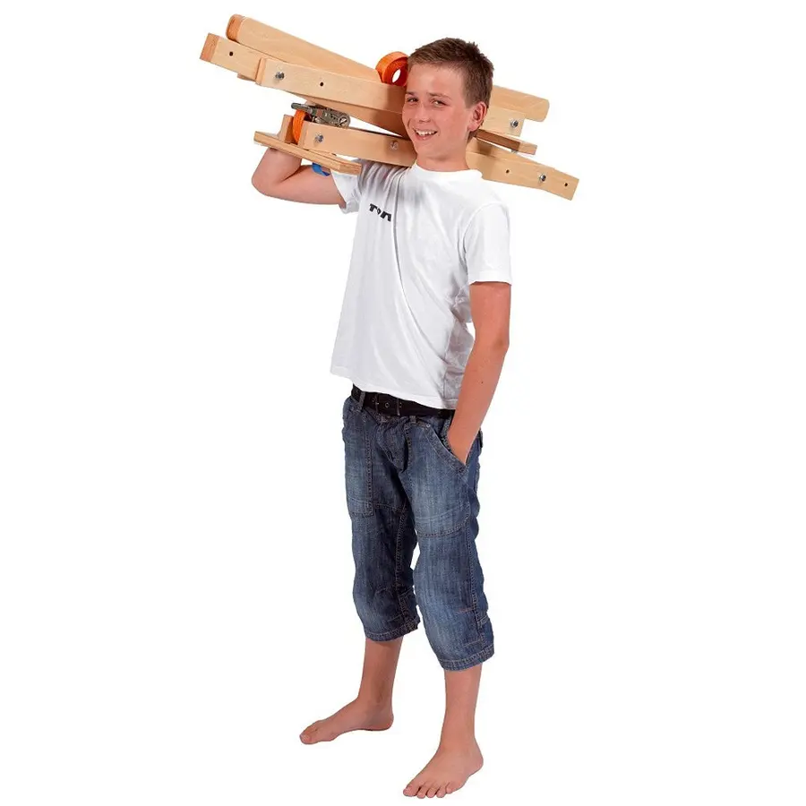 Slacklinestativ Slackboard 356 cm Slacklineställning för Innomhusbruk 