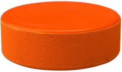 Ishockey puck Orange Syns bättre än svart puck!