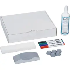 Tilbehørsett - whiteboard Pleiesett i oppbevaringsboks