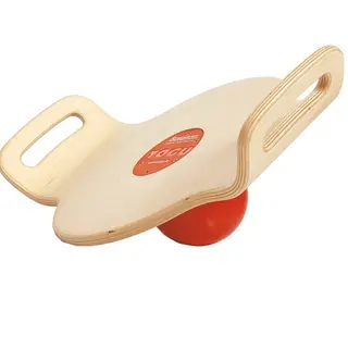 Balansbr&#228;da i tr&#228; med handtag Togu Balanza | 35 cm