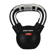 Kettlebell Gummerad Sport-Thieme 4 kg 1 st