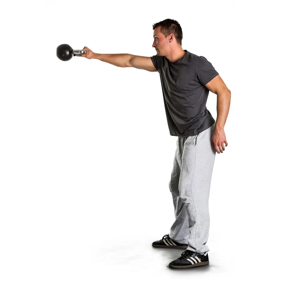 Kettlebell Gummerad Sport-Thieme 4 kg 1 st 
