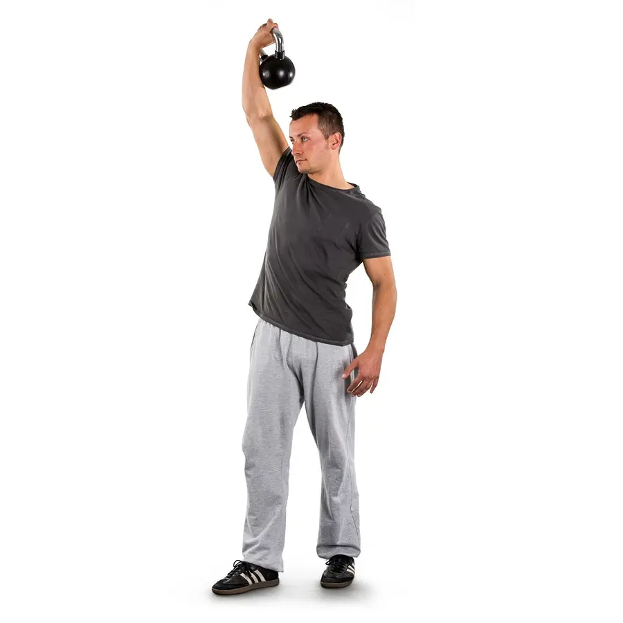Kettlebell Gummerad Sport-Thieme 4 kg 1 st 
