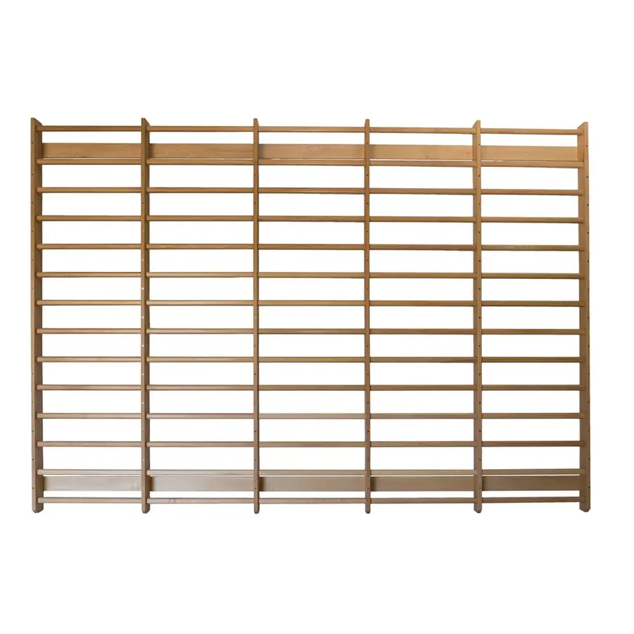 Ribbstolsvägg 265 x75 cm Klubben Premium Ribbstol till gymnasik och idrottshallar 