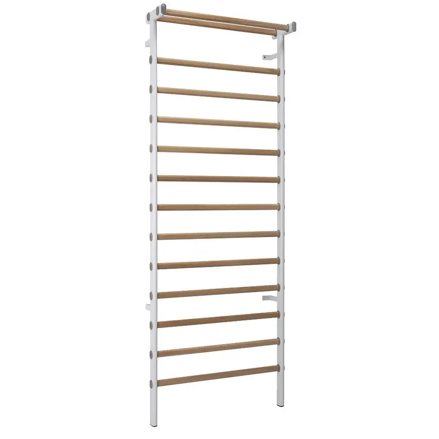 Ribbstol Ferrox 240 x 90 cm 1 sektion | Pulverlackerat stål och bok 